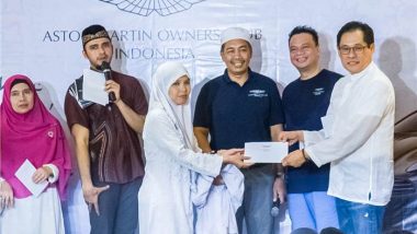 Aston Martin Owners Club Indonesia (AMOCI) Bakti Sosial Bersama 150 Anak Yatim