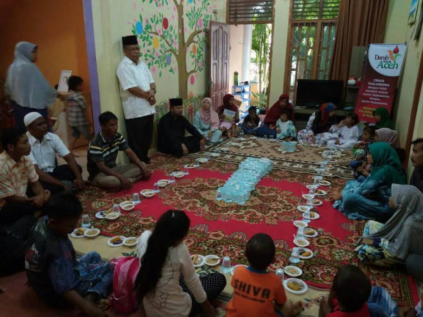 Komunitas Sedekah & Yayasan Darah Untuk Aceh Berbuka Bersama Anak Dengan Thalasemia