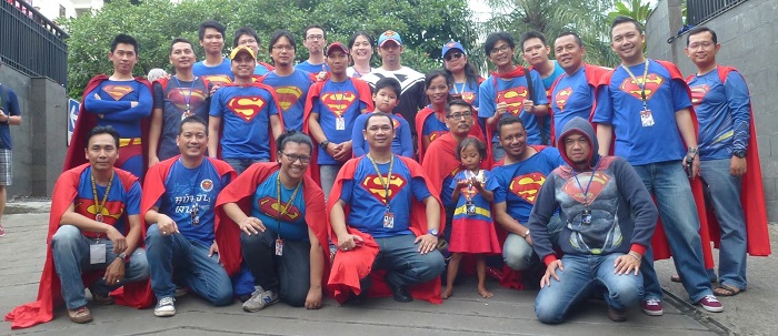 Superman Fans of Indonesia (SFoI); Terapkan Sisi Baik Superman Untuk Peduli Sesama