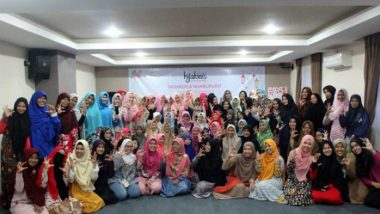 Hijabers Medan Padukan Kecantikan Sesuai Ajaran Agama Islam
