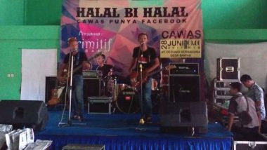 Bangun Silaturahmi, Komunitas CPF Gelar Halal Bi Halal di Gedung Desa Bawak