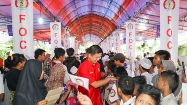 Ferrari Owners Club Indonesia (FOCI) Berikan Santunan Pada 1000 Anak Yatim Piatu