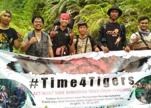 Forum Harimau Kita Lakukan Aksi Pembersihan Jerat Harimau