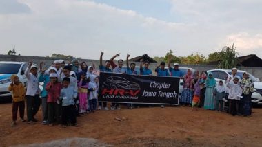 HR-V Club Indonesia (HCI) chapter Jawa Tengah Buka Bersama Sambil Berbagi