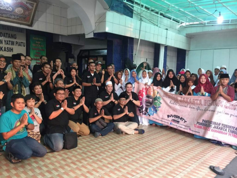 Indonesia BRAVER Community Chapter Jakarta Berbagi Untuk Anak Yatim Piatu