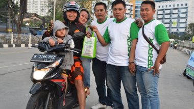 Komunitas Byson Jakarta Exploride Berbagi Takjil Selama Satu Minggu