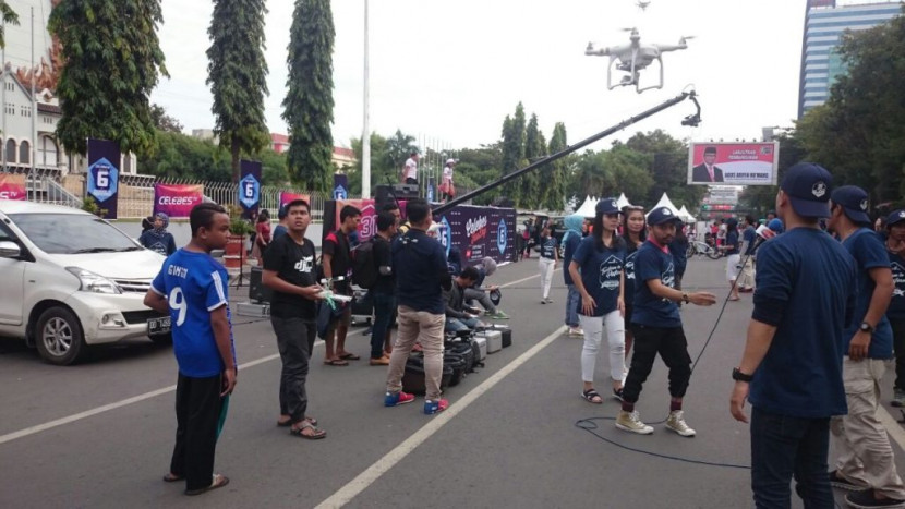 Komunitas Drone Makassar Pamer Aksi di Celebes Fun Day 2017