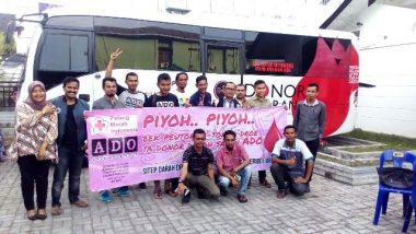 Komunitas ADO dan 22 Komunitas Aceh Lainnya Adakan Aksi Donor Darah