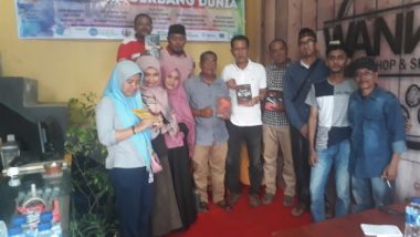 Komunitas Baca Japakeh (KBJ) Rayakan Hari Puisi Indonesia (HPI) di Kota Meureudu, Pidie Jaya