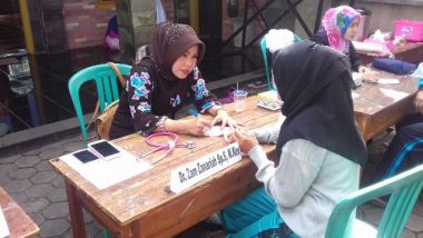 Komunitas Sadar Kesehatan (KSK) Lampung Gelar Pengobatan Gratis Untuk Masyarakat
