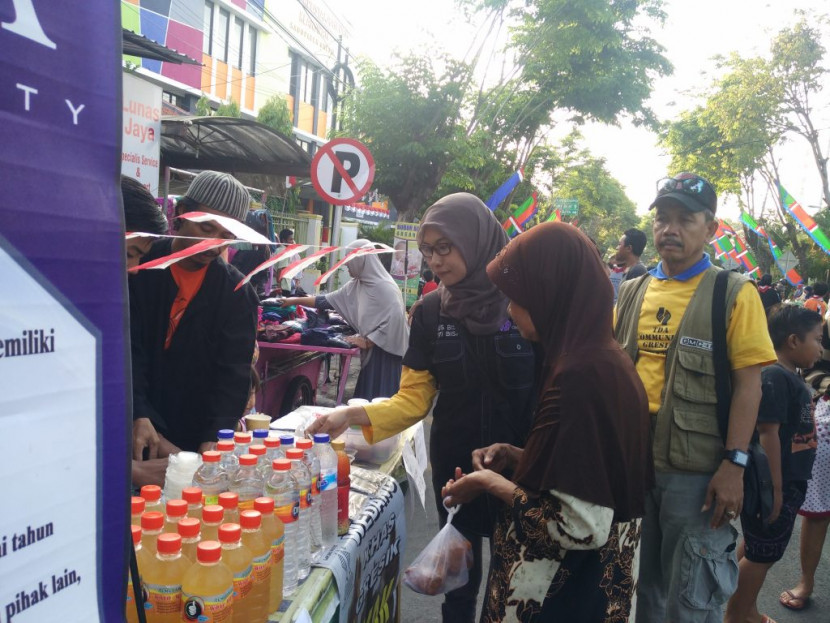 Komunitas Tangan Di Atas & Sejumlah UKM di Gresik Meriahkan Bazar di CFD