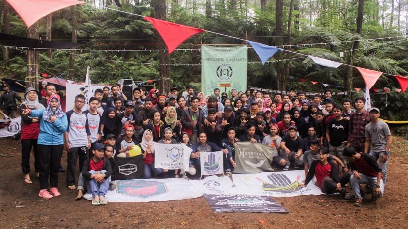 14 Komunitas Semarakkan Hari Jadi Hammockers Purwakarta Di Kawasan Pasir Langlang Panyawangan