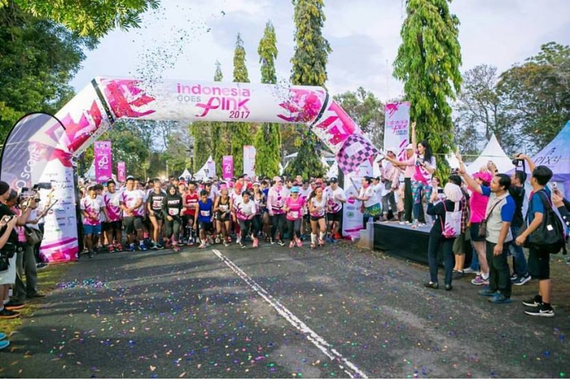 Sejumlah Komunitas Peduli Kanker Payudara Ramaikan Perhelatan ‘Indonesia Goes Pink 2017’