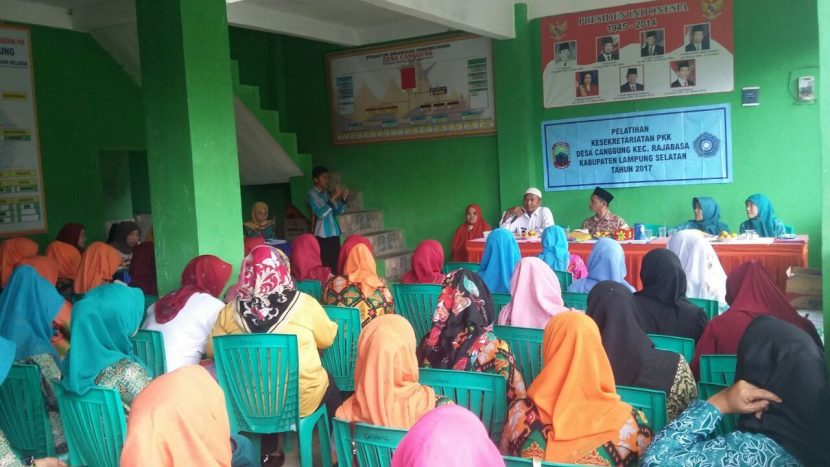 TP PKK Kecamatan Rajabasa Lampung Selatan Gelar Pemeriksaan Kanker Serviks & Payudara