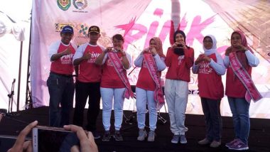 YPKP Cirebon Gelar “Pink Fun Walk 2” Bersama Melawan Kanker Payudara