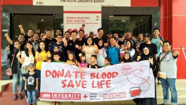 Hari Sumpah Pemuda, Indonesia Braver Comunity Chapter Jakarta Gelar Donor Darah