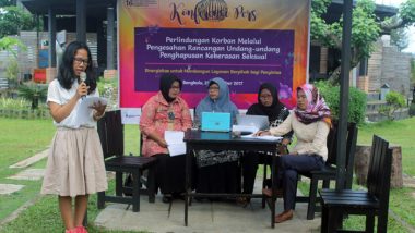 Yayasan PUPA Bengkulu Bergerak Untuk Kampanye 16 Hari Anti Kekerasan terhadap Perempuan