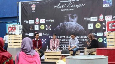Forum Kreativitas Pemuda (FKP) Sulsel Peringati Hari Anti Korupsi Melalui Karya Seni