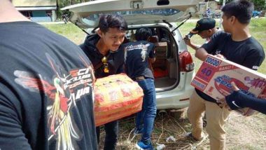 GSX Club Indonesia (GCI) Regional Papua Salurkan Donasi Di Desa Skow Jayapura