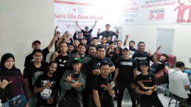 Therion DNA Indonesia (TDI) Cianjur Chapter Lakukan Aksi Donor Darah