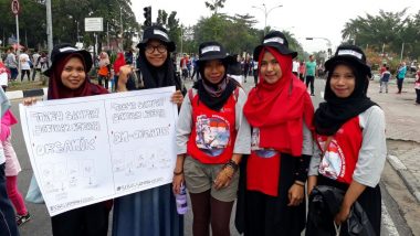 Peringati HPSN 2018, Rintara Jaya Riau Bagi Ilmu Sulap Sampah Jadi Berkah