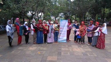 Komunitas Semarang Babywearers: Kampanyekan Cara Menggendong Anak yang Benar