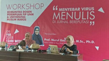 Komunitas Dosen Perempuan FIP UNM dan UMMA Gelar Workshop Penulisan Di Jurnal