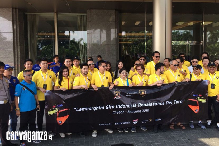 Lamborghini Club Indonesia (LCI) Gelar Touring Menuju Cirebon dan Bandung