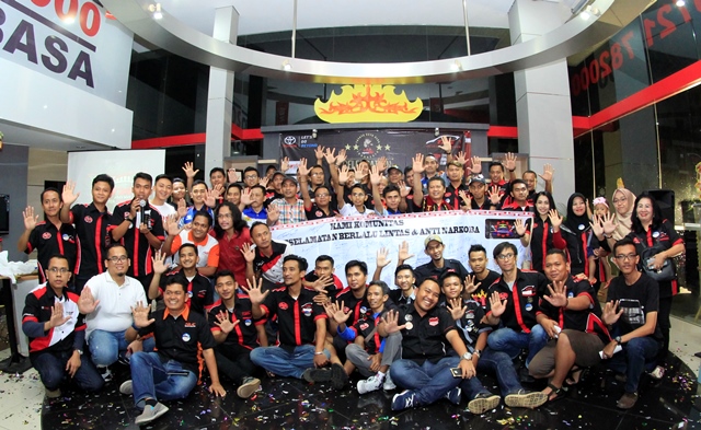 Rayakan Hari Jadi Ke-4, Toyota Agya Club Lakukan Touring Ke Lampung