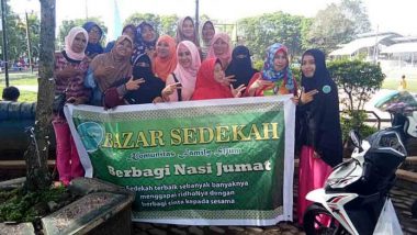 Komunitas Berbagi Nasi Jumat Sulawesi Utara Gelar “Bazar Sedekah”
