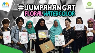 Jumpa Hangat – Floral Water Color