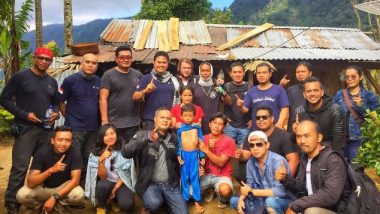 Libur Hari Raya, Komunitas Honda Big Bike Bali Adakan Bakti Sosial di Karangasem