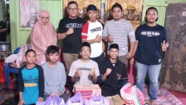 Toyota Kijang Club Indonesia (TKCI) Chapter Makassar Sahur Bersama Ratusan Anak Yatim