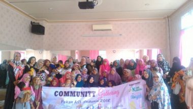 Pekan ASI Se-Dunia, AIMI Lampung Gelar “Community Gathering” di Klinik Krakatau