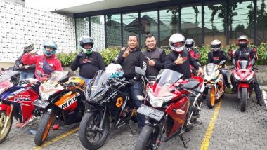 Komunitas CBR Jakarta : Enggak Hanya Senang Geber Motor, Tapi Juga Senang Berbagi