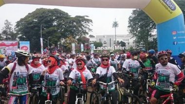 Ikut Sepeda Nusantara, Komunitas ini Rela Tempuh Jarak 130 KM