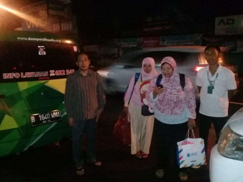 Si Bulan Mudahkan Antar Pasien Dhuafa dari Yogyakarta Menuju Purwokerto