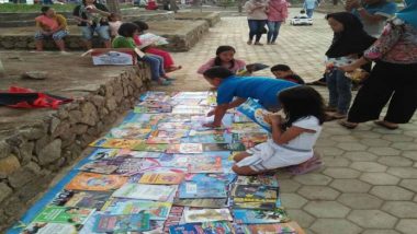 Komunitas Relawan Literasi Tanggamus, Ajak Masyarakat Membaca