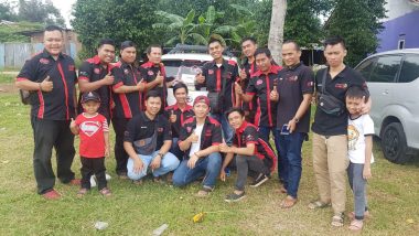 Toyota Agya Club Lampung Turun Drag Race Drag Bike, TAC Bekasi Santunan di Akhir Tahun