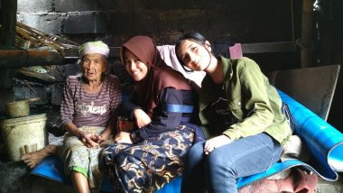 Tembus Medan Terjal, Komunitas KNB Berikan Uluran Tali Kasih untuk Nenek Kerta
