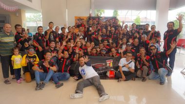 Toyota Agya Club(TAC) Chapter Indramayu Merayakan Ulang Tahun Ke-3 TAC Semarang Muschap ke-4