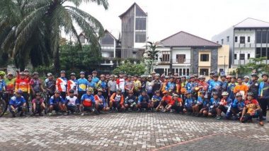 200 Goweser Peringati 1 Tahun Sepeda Community Balikpapan