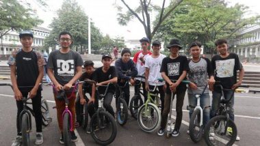Treknya Diubah Menjadi Taman, Komunitas BMX Bandung Tak Miliki Lahan untuk Latihan