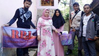 Relawan Peduli Janda : Komunitas Ini Hanya Fokus Tolong Janda di Lokasi Longsor Sukabumi