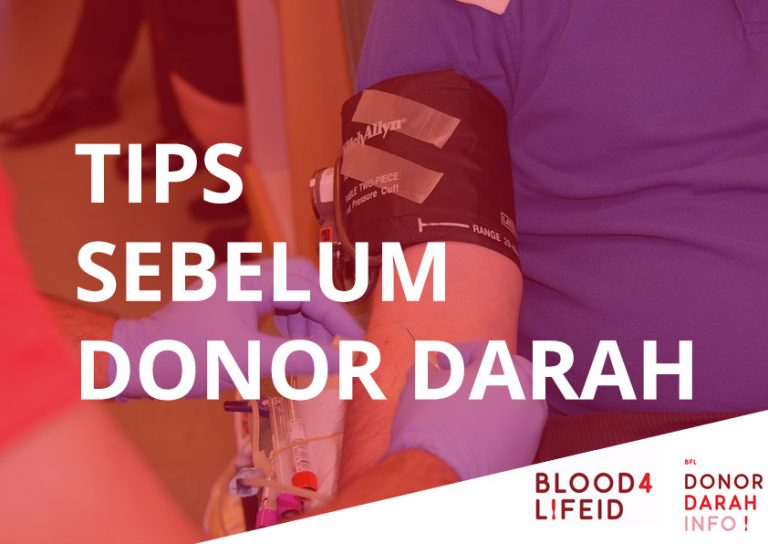 Tips Sebelum Donor Darah