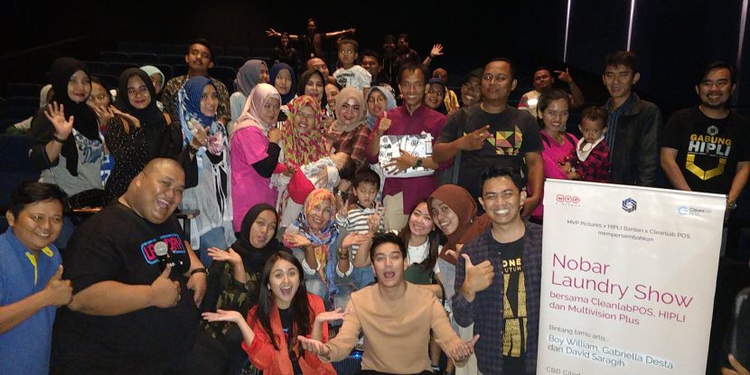 Perkuat Kekompakan, HIPLI Banten Gelar Nobar Film ‘Laundry Show’ bersama para Artisnya