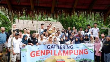 Gathering Seru Member Genpi Lampung
