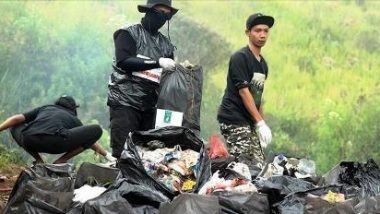 Sapu Jagad bersihkan gunung dari sampah