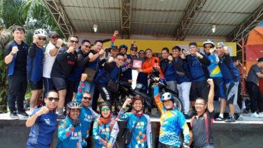 Puluhan Komunitas Sepeda Kelilingi Kota Pekanbaru