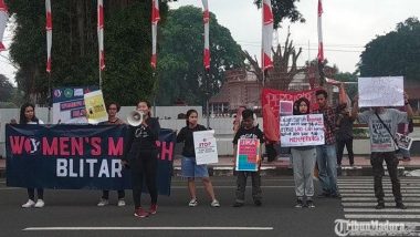 Komunitas Womens March Blitar Desak DPR RI Segera Mengesahkan RUU Penghapusan Kekerasan Seksual